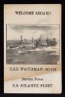 USS Waccamaw (AO-109) welcome brochure